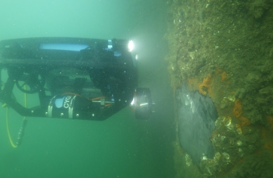 BlueRov目視調査・肉厚測定