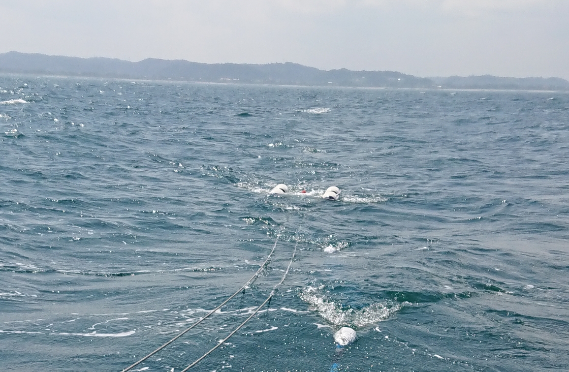 海底地形、音波探索調査